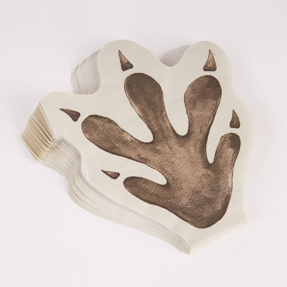 Dinosaur Footprint Paper Napkins – Disposable