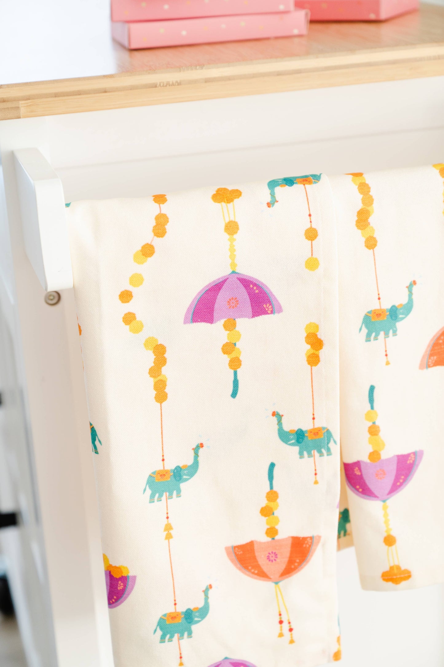 Festival Decor Tea Towel