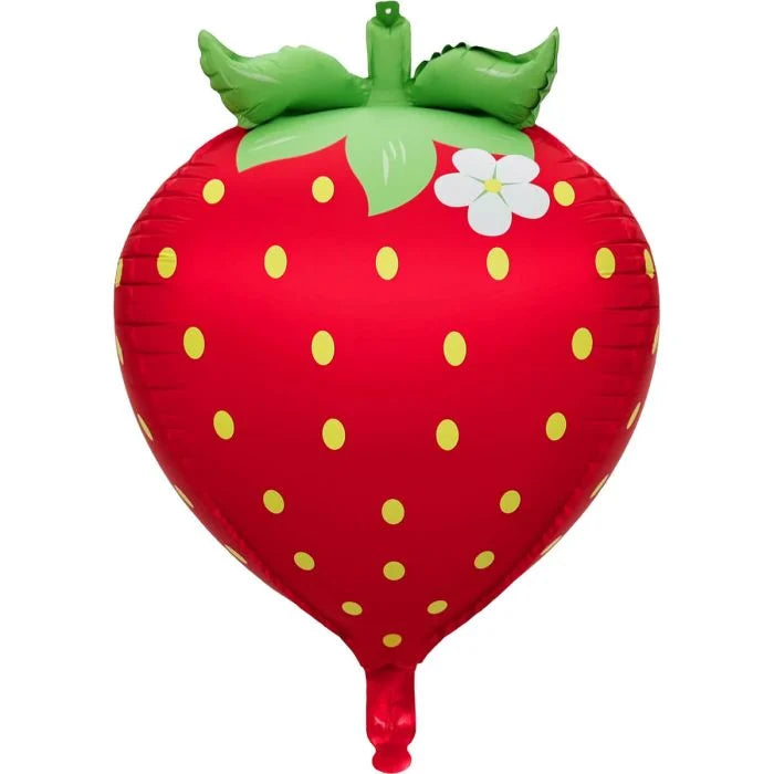 3D Strawberry Balloon 22in Balloon