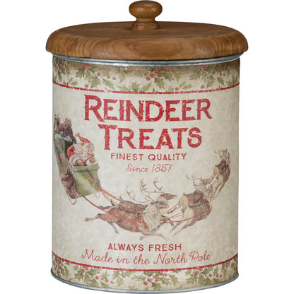 Reindeer Treats Canister