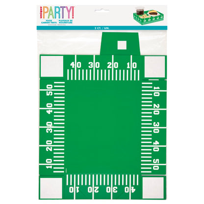 Big Game Football Food Carrier Box 2ct