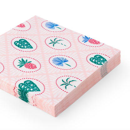 LUAU TROPICAL ICON LARGE NAPKINS