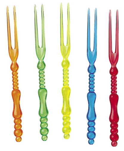 Plastic Fork Picks 5in 24ct