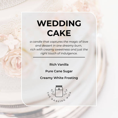 Funny Bridal Party Gift Candle / Wedding Cake Scent