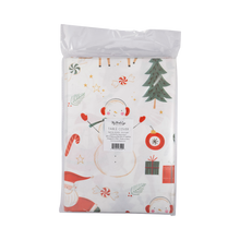 Santa Icons Paper Table Cover