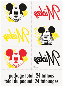 Mickey Mouse Tattoos 24ct