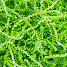 Lime Crinkle Cut Shred Tissue Paper 2oz