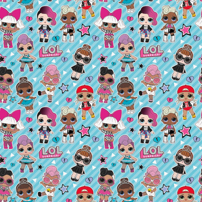 LOL Surprise Gift Wrap 30in x 5ft