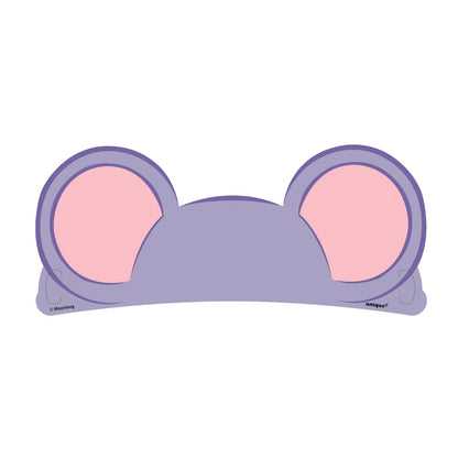 Cocomelon Assorted Paper Elastic Headbands 4ct