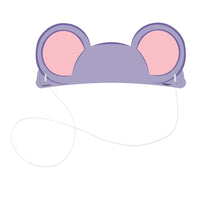 Cocomelon Assorted Paper Elastic Headbands 4ct