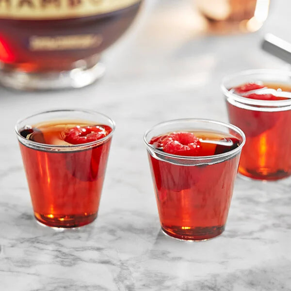 1oz Clear Plastic Shot Cups 50ct