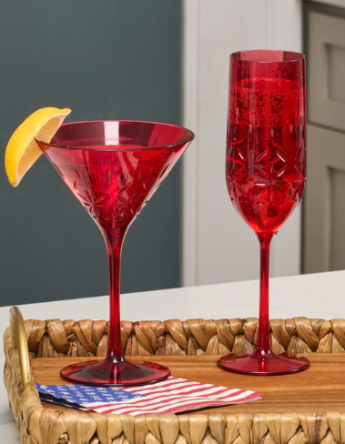 Martini Classic | Red | 8 Oz