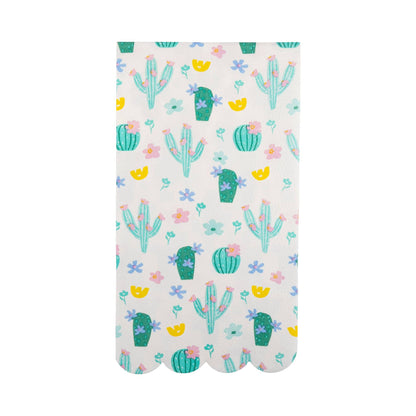 Fiesta Cacti Pattern Guest Towels 24ct