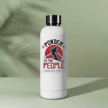 Powder to the People Skiing Bumper Sticker