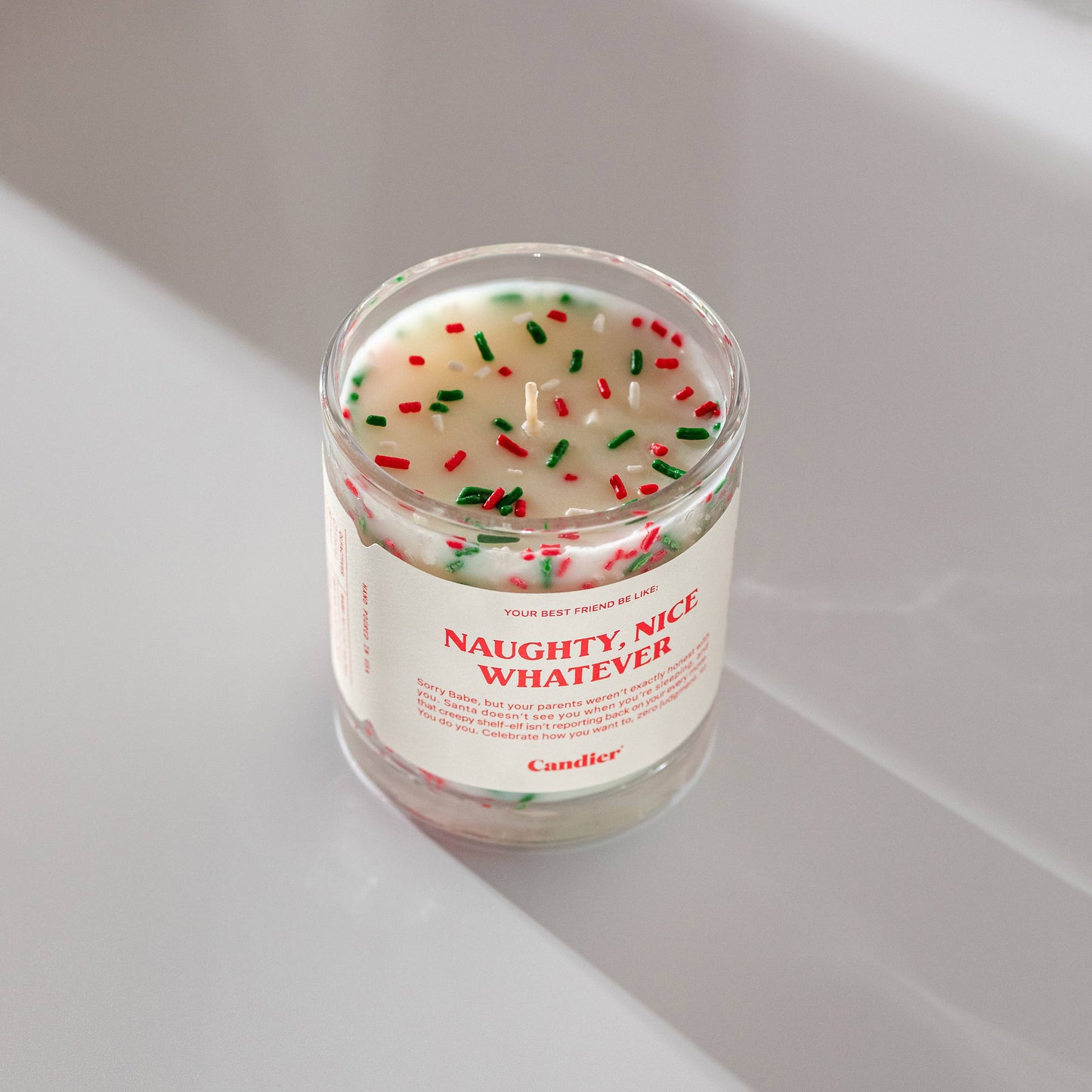 Naughty, Nice Whatever Candle