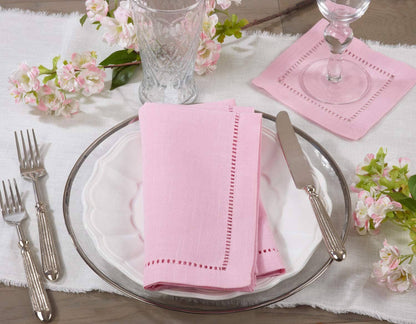 Hemstitch Border 18-Inch Dinner Napkin