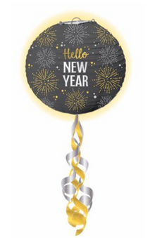 New Years Light-Up Lantern