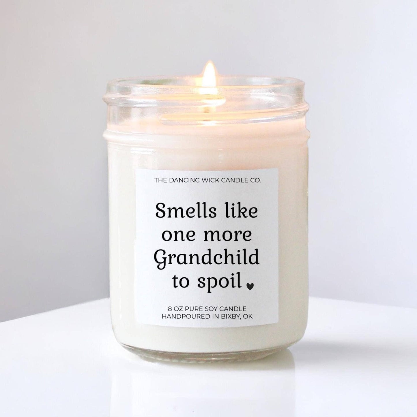 New Grandparent Gift Candle / Golden Hour