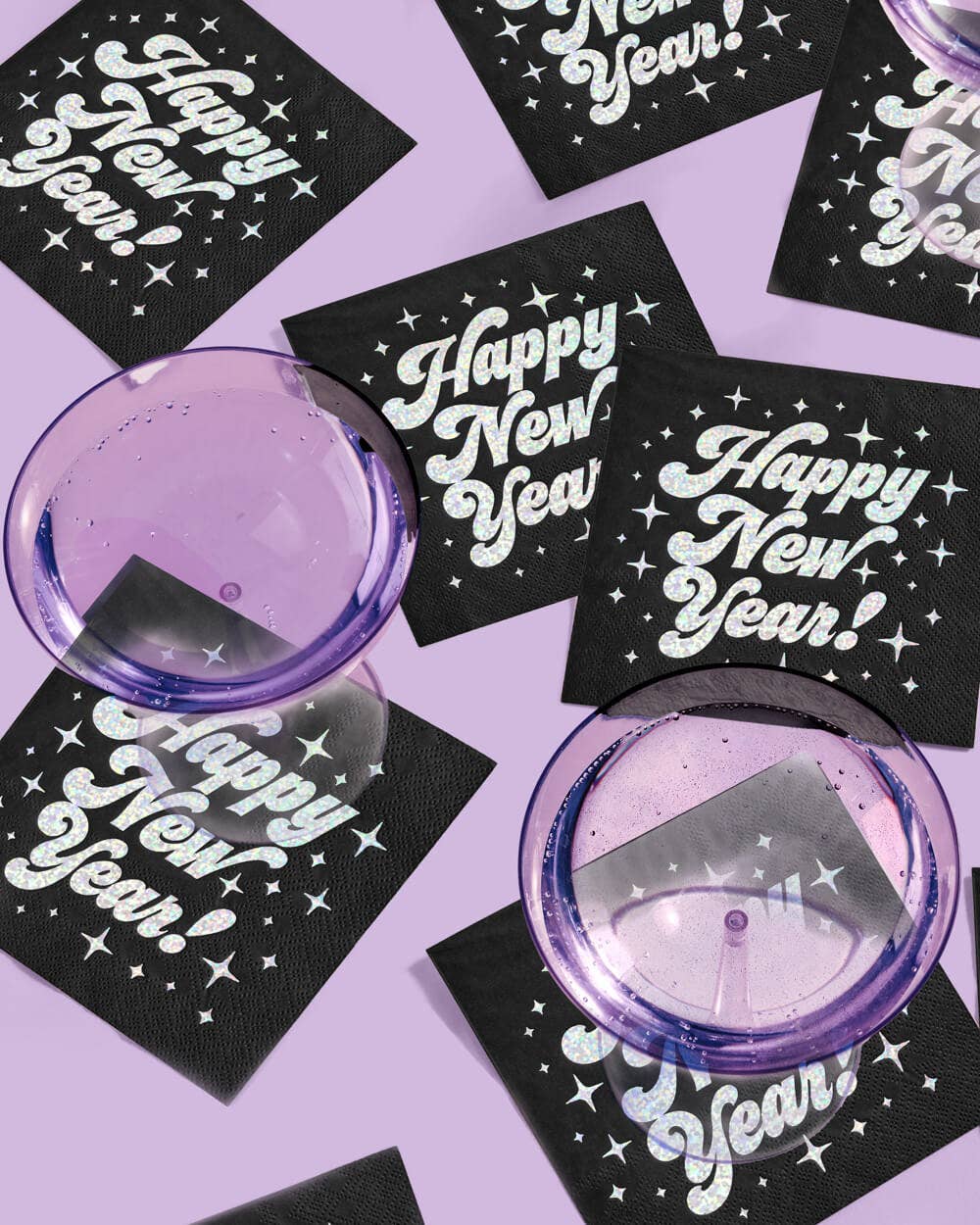 Happy New Year! Foil Napkins - 25ct
