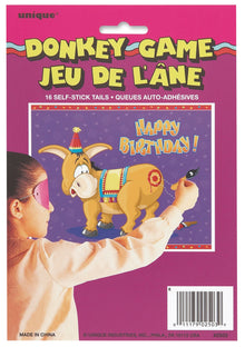Deluxe Pin the Tail on the Donkey Party Game