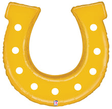 #486 Golden Horseshoe 38in Balloon