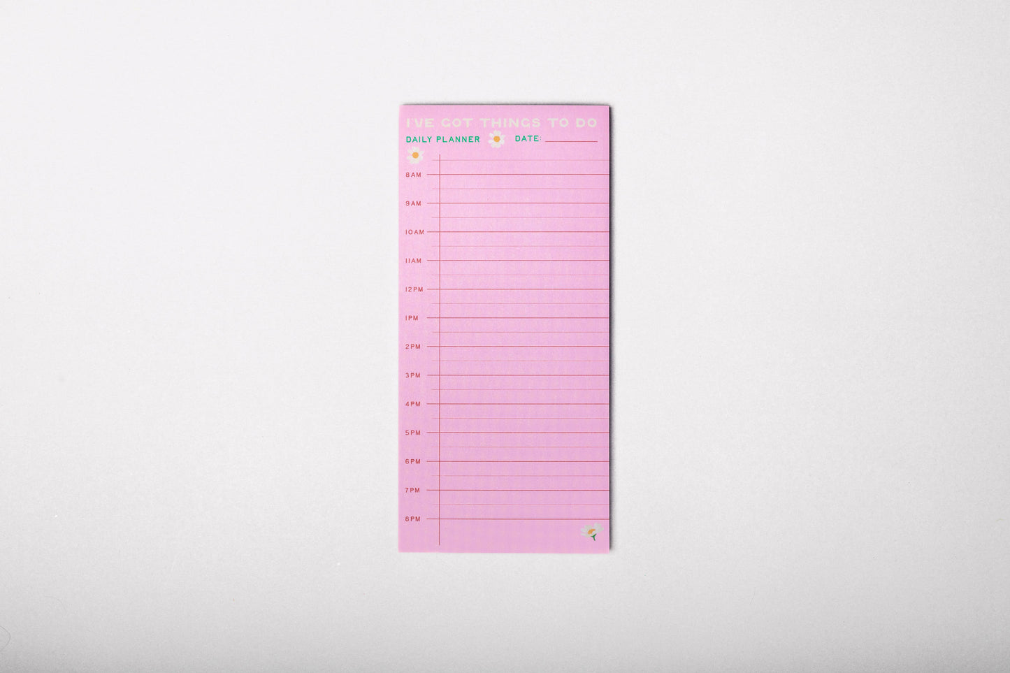 Weekly and Daily Planner Pads, I've Got Things to Do