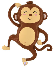 #392 Jungle Monkey 41in SuperShape Balloon