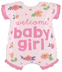 #509 Baby Girl Onesie 31in Balloon