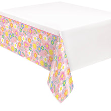 Groovy Birthday Rectangular Plastic Table Cover 54in x 84in