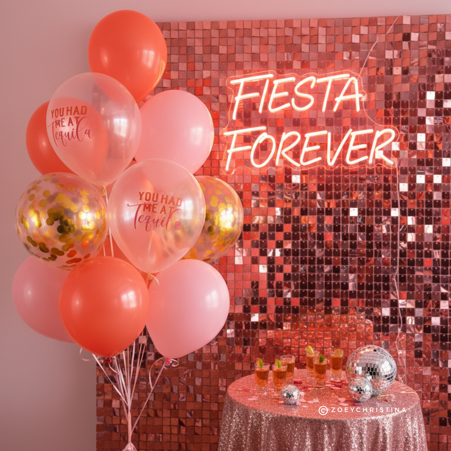 You Had Me at Tequila Clear Latex Balloons – [25 Pack]