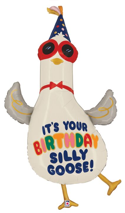 #001 Silly Goose Birthday 42in Balloon