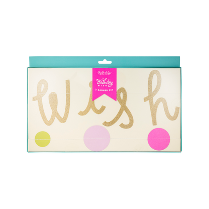 Make A Wish Banner Set