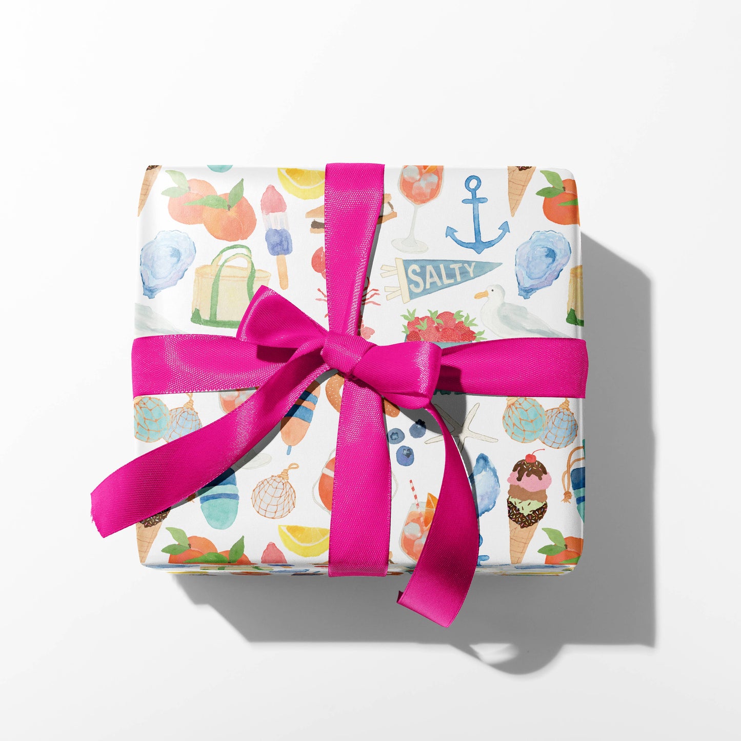 East Coast Summer Gift Wrap | East Coast Icons Gift Wrap