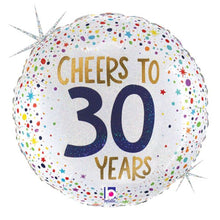 #099 Cheers to 30 Years 18in Balloon