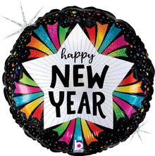 S52 New Year Star 18In Balloon