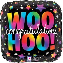 #565 Woo Hoo Congratulations 18in Balloon