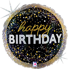 #055 Metallic Birthday Party 18in Balloon