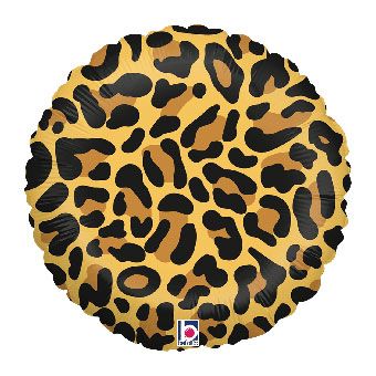 #000 Leopard Spots 18in Balloon