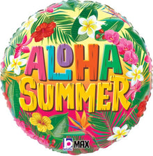 S40 Aloha Summer 18in Balloon