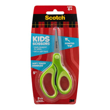 3M Scotch Kids Pointed Tip Scissors with Soft Touch, 5 Inches