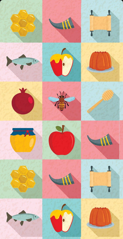 High Holiday Icons - Printed Guest Towel