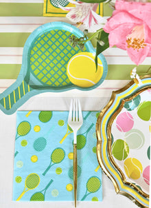 Tennis Racket Multi Lunch Napkin 40ct