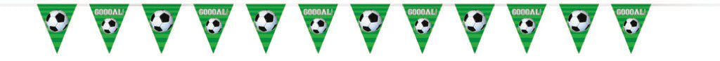 3D Soccer Plastic Flag Banner 12ft