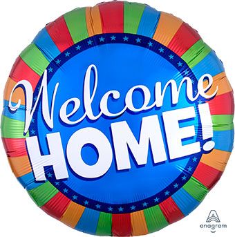 #566 Welcome Home 32in Balloon