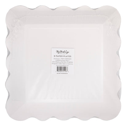 Grad Icon Foil Plates 8ct