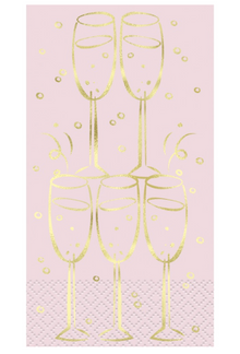 Sip Sip Hooray Guest Napkins 16ct - Foil Stamping