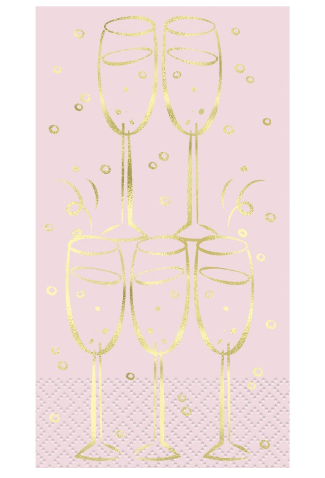 Sip Sip Hooray Guest Napkins 16ct - Foil Stamping