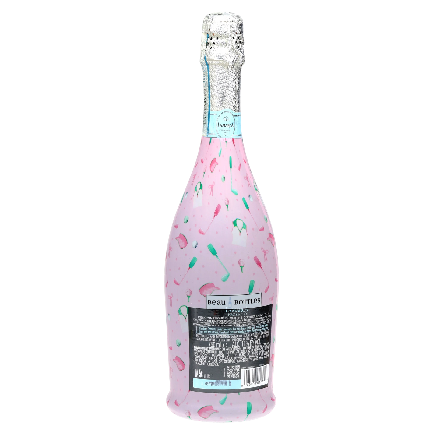 Beau Bottles Clubs & Ribbons- Prosecco Collection