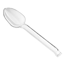 Clear 12in Plastic Serving Spoon