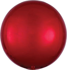 #645 Orbz Red 16in Balloon